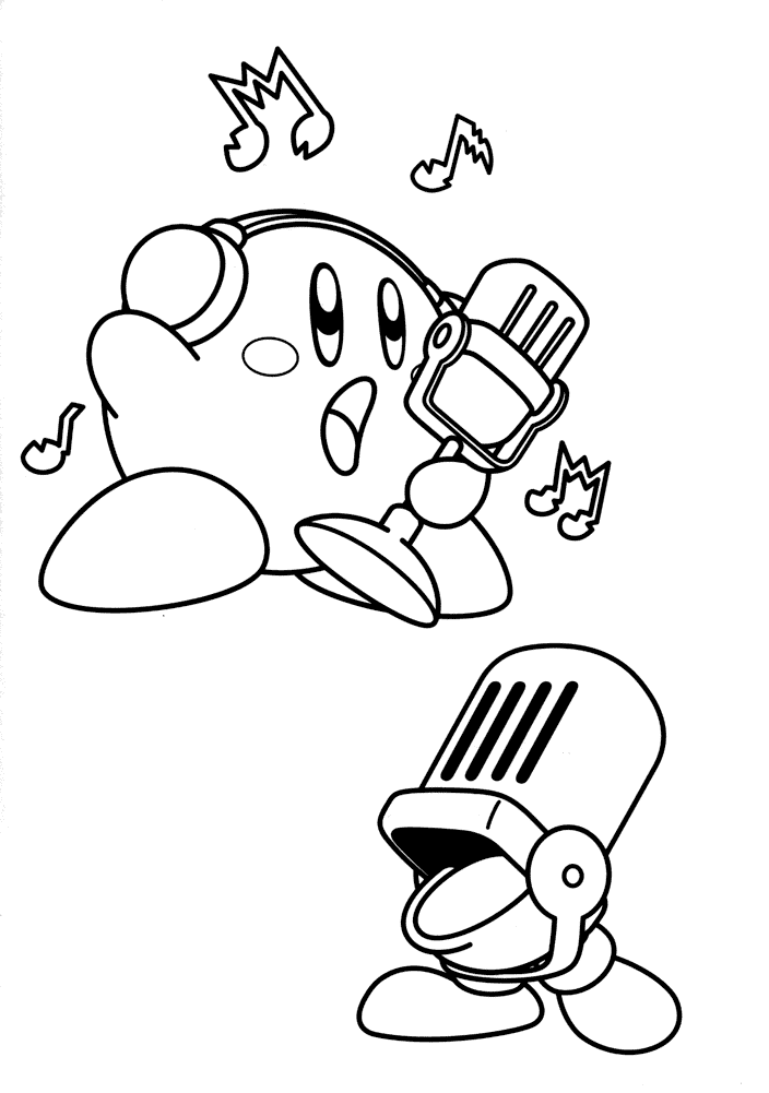 Marx Kirby Coloring Pages